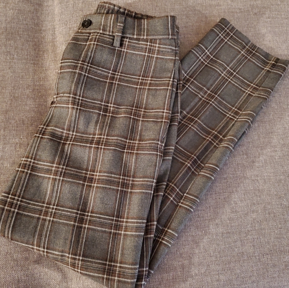 Zara Plaid Pants